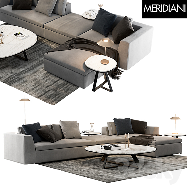 Meridiani louis 2.0 3ds Max - thumbnail 1