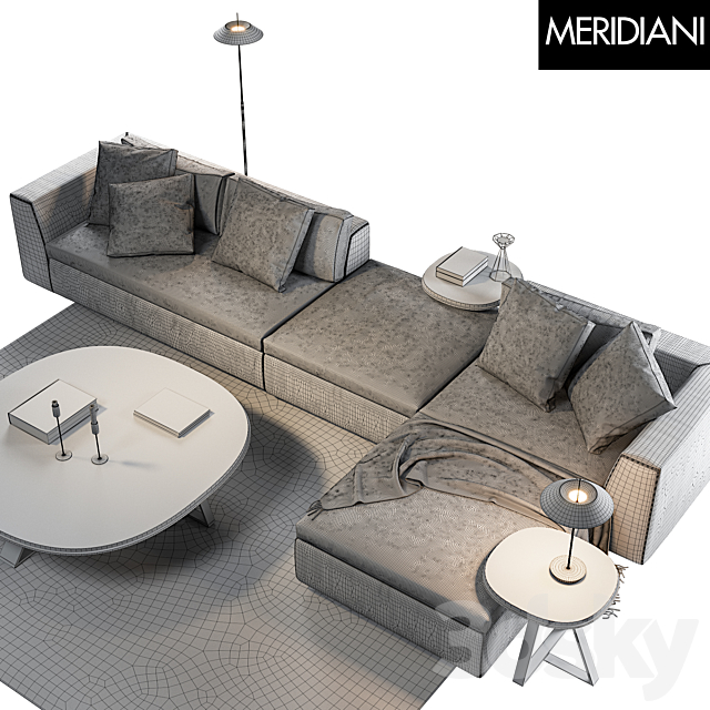 Meridiani louis 2.0 3ds Max - thumbnail 3