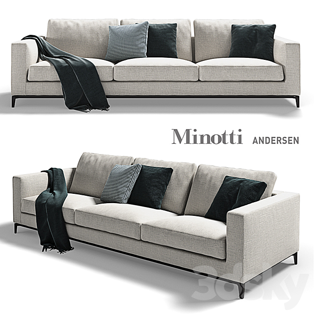 MINOTTI ANDERSEN 3DSMax File - thumbnail 1