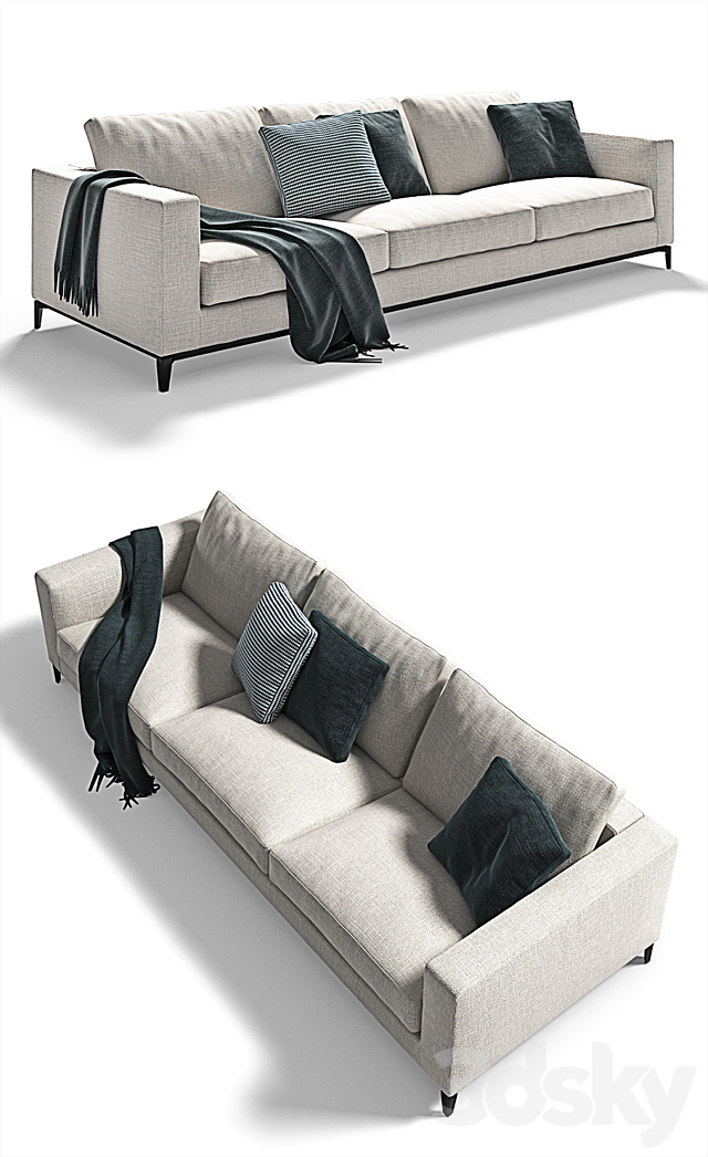 MINOTTI ANDERSEN 3DSMax File - thumbnail 2