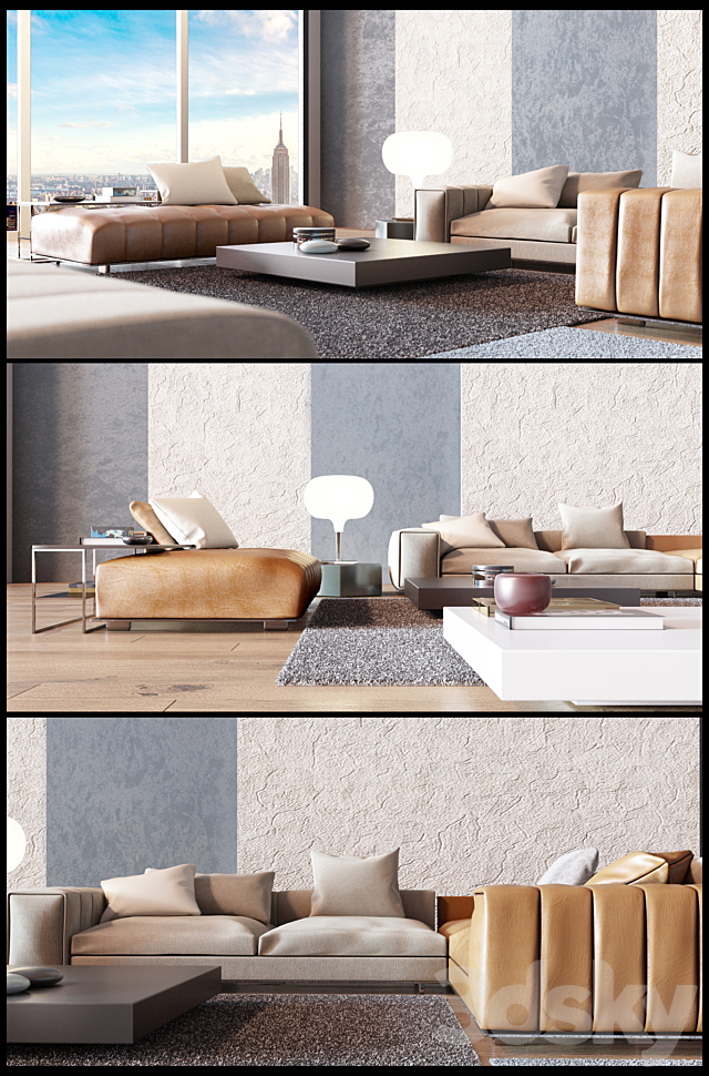 Minotti Miami 3DSMax File - thumbnail 2