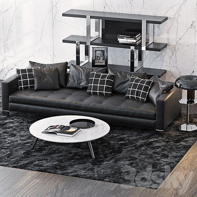 Minotti Set 12 3DSMax File - thumbnail 2