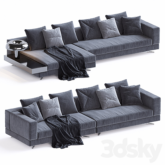 Minotti Set 6 3DSMax File - thumbnail 2