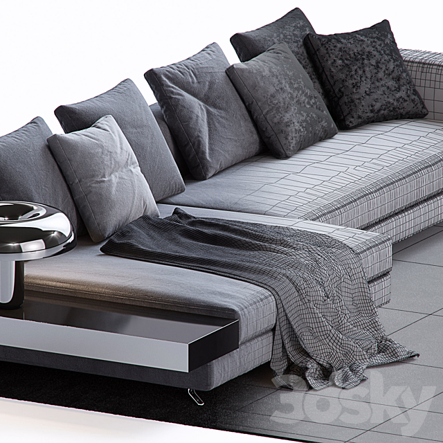 Minotti Set 6 3DSMax File - thumbnail 3