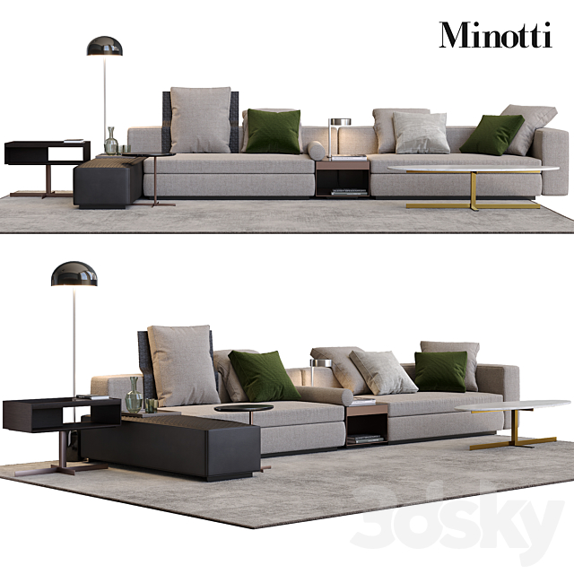 Minotti Yang 3DSMax File - thumbnail 1