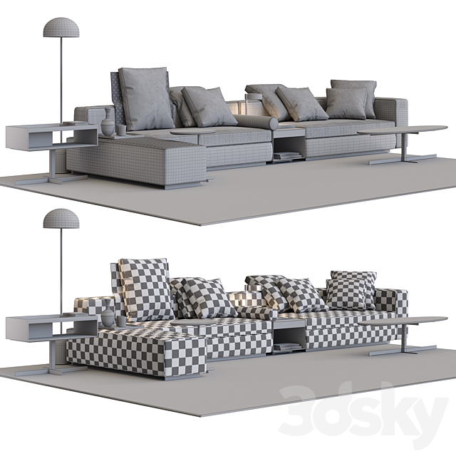 Minotti Yang 3DSMax File - thumbnail 3