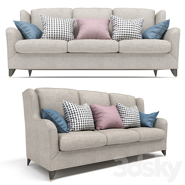 modern sofa 3ds Max - thumbnail 1