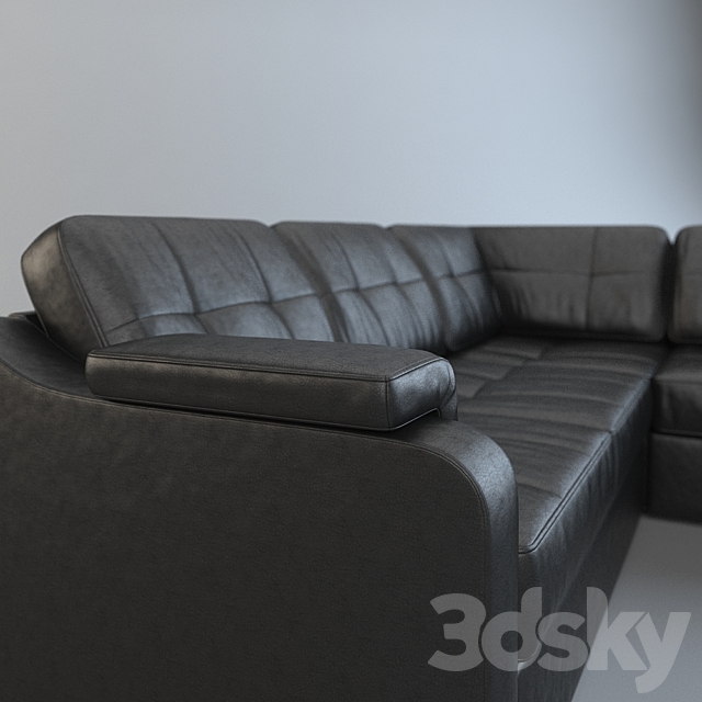 Modern sofa 3DSMax File - thumbnail 2