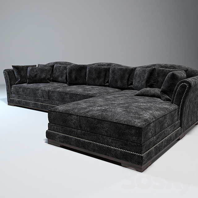 Modular 3.5 ST Charles & Chaise Longue 3ds Max - thumbnail 1