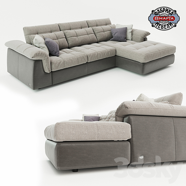 MODULAR SOFA 3DSMax File - thumbnail 1