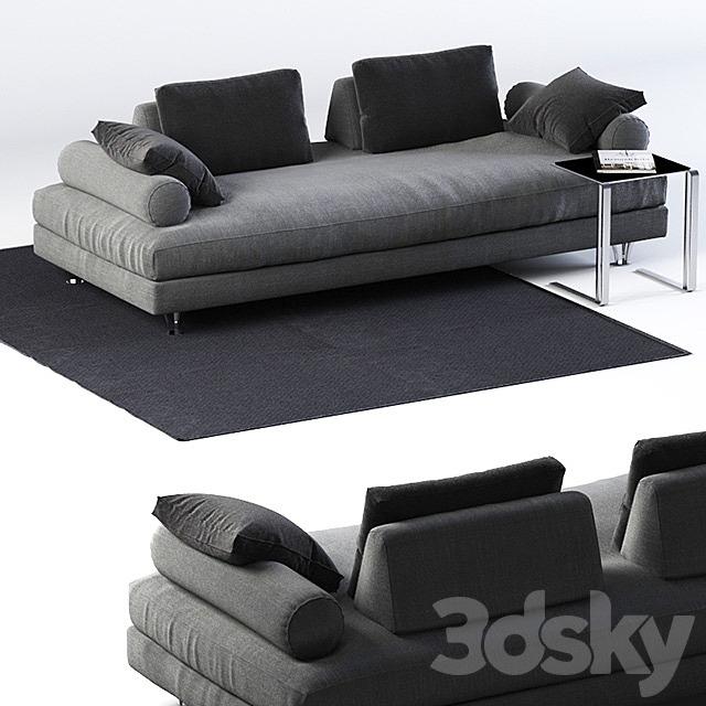 Modular sofa Dema Fly 2 3DSMax File - thumbnail 1