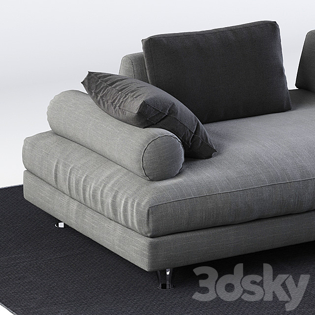 Modular sofa Dema Fly 2 3DSMax File - thumbnail 2