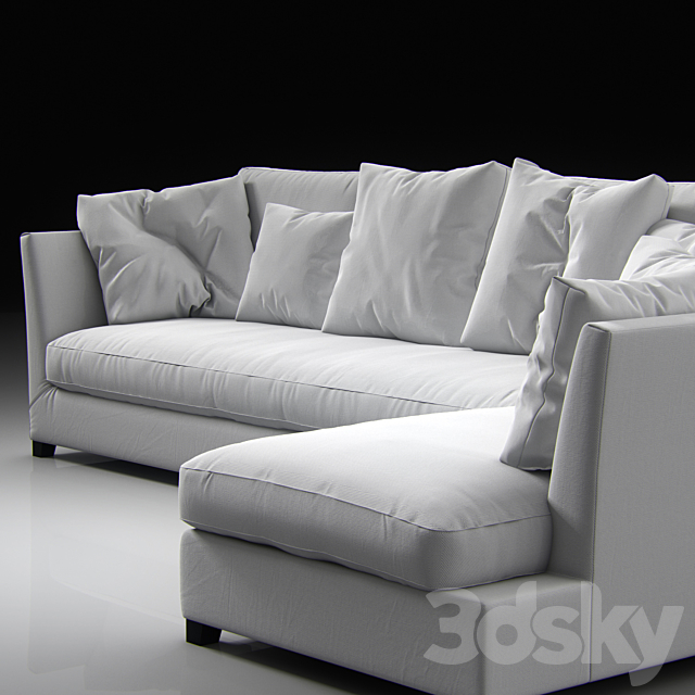 modular sofa VICTOR 3DSMax File - thumbnail 1