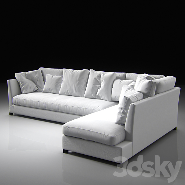 modular sofa VICTOR 3DSMax File - thumbnail 2