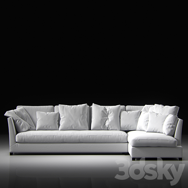 modular sofa VICTOR 3DSMax File - thumbnail 3