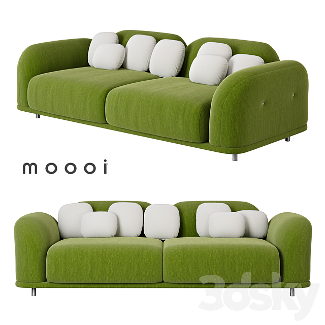 MOOOI Cloud Sofa 3DSMax File - thumbnail 1