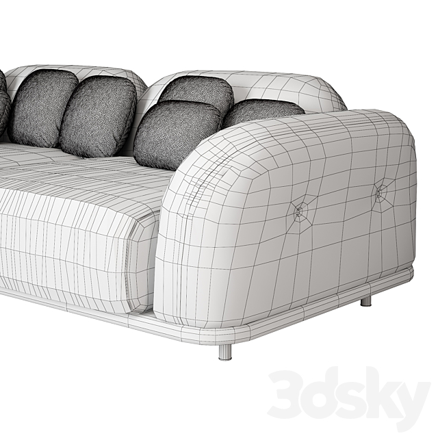 MOOOI Cloud Sofa 3DSMax File - thumbnail 3