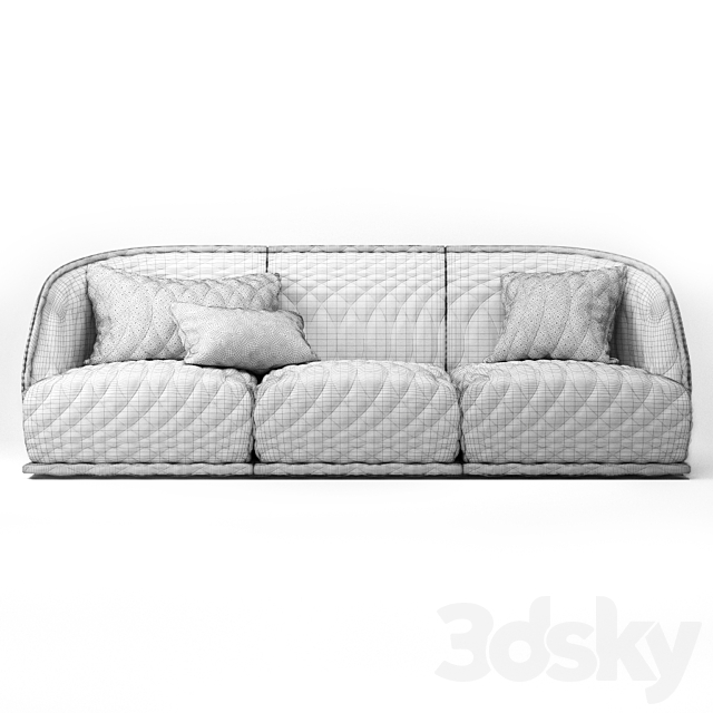 Moroso Redondo Sofa 3DSMax File - thumbnail 2