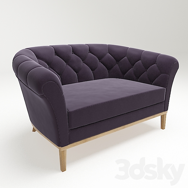 MUNNA – BE MINE SOFA 3DS Max Model - thumbnail 2