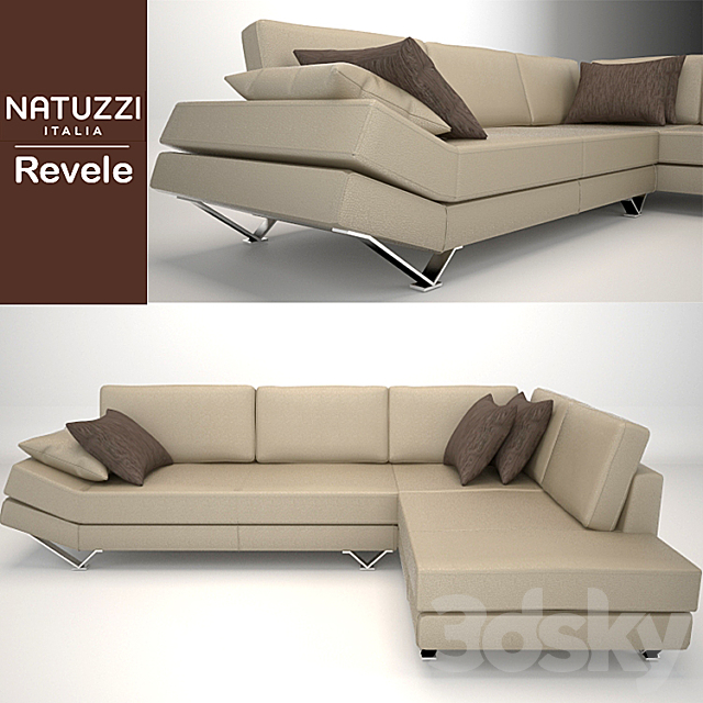 Natuzzi _ Revele 3DSMax File - thumbnail 1