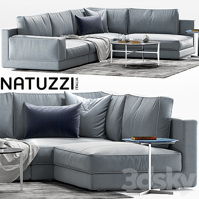 Natuzzi agora 3DSMax File - thumbnail 1