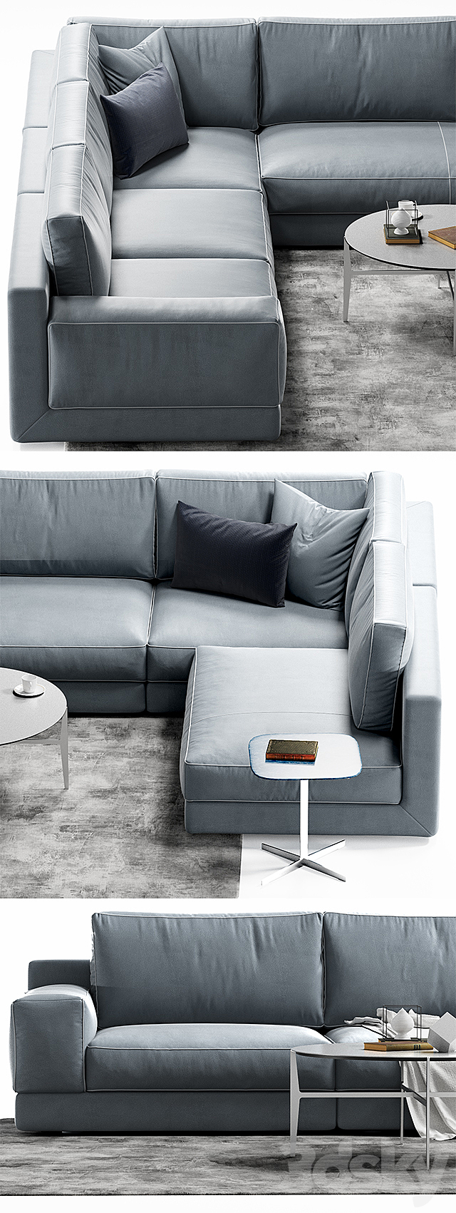 Natuzzi agora 3DSMax File - thumbnail 2