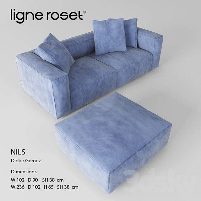 Nils Ligne Roset 3DSMax File - thumbnail 1