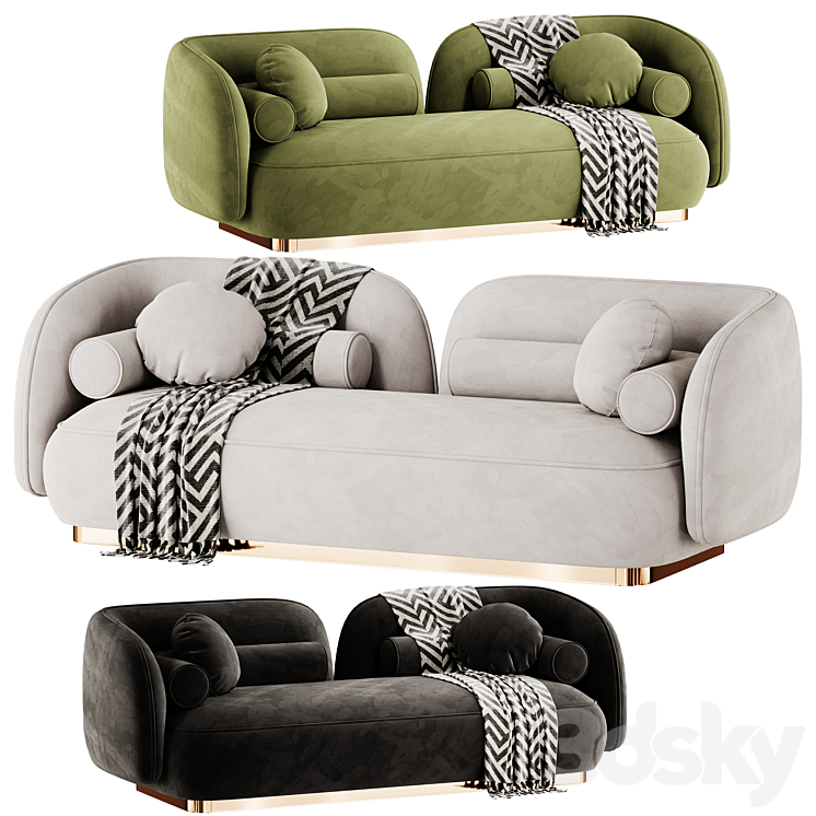 Nordic Sofa by Leader 3DS Max - thumbnail 2