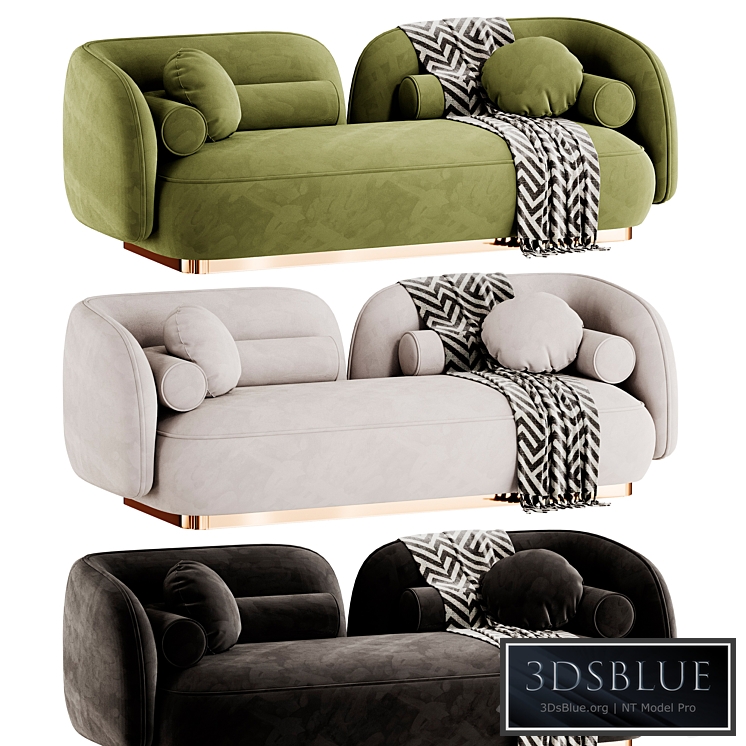 Nordic Sofa by Leader 3DS Max - thumbnail 3