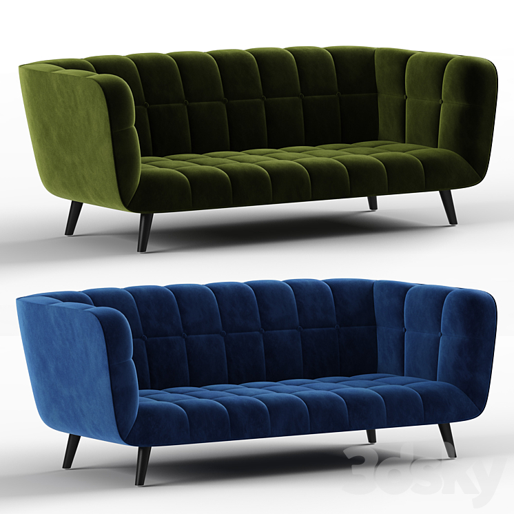 NV Gallery studio Sofa 3DS Max - thumbnail 1