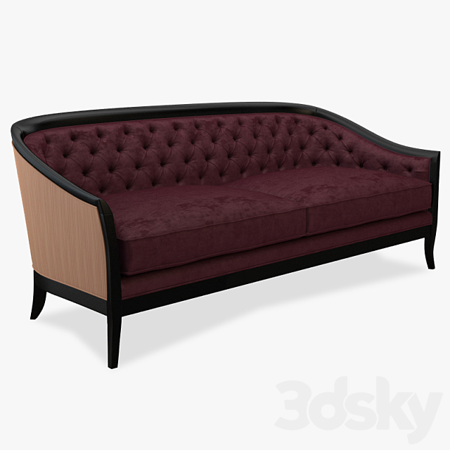 Opera Contemporary Marta classic Sofa 3DSMax File - thumbnail 1