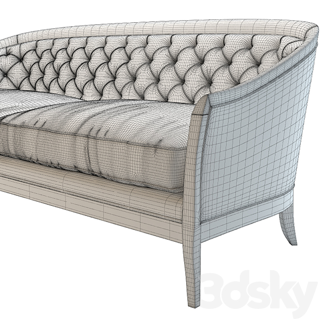 Opera Contemporary Marta classic Sofa 3DSMax File - thumbnail 3