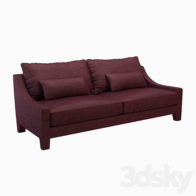 Opera Contemporary Rosalie sofa 3DSMax File - thumbnail 1