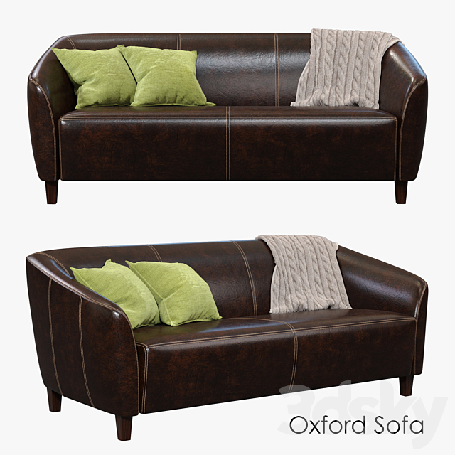 Oxford Sofa 3DSMax File - thumbnail 1