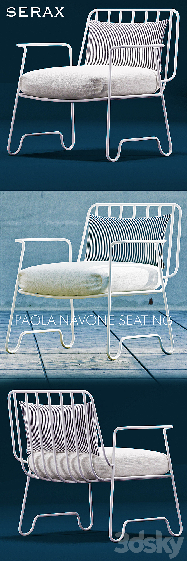 PAOLA SOFA SET 3DSMax File - thumbnail 3