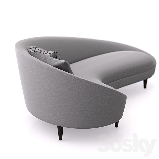 Parisi Sofa 3DSMax File - thumbnail 2