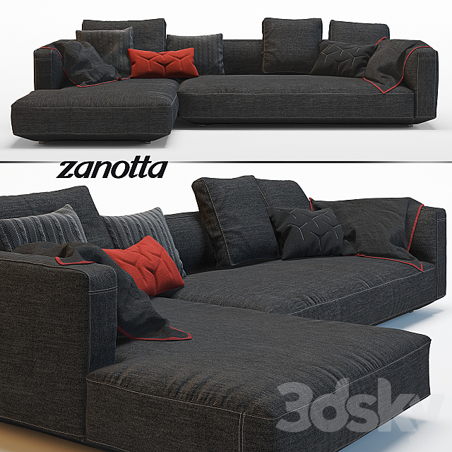 Pianoalto Sofa 3DSMax File - thumbnail 1