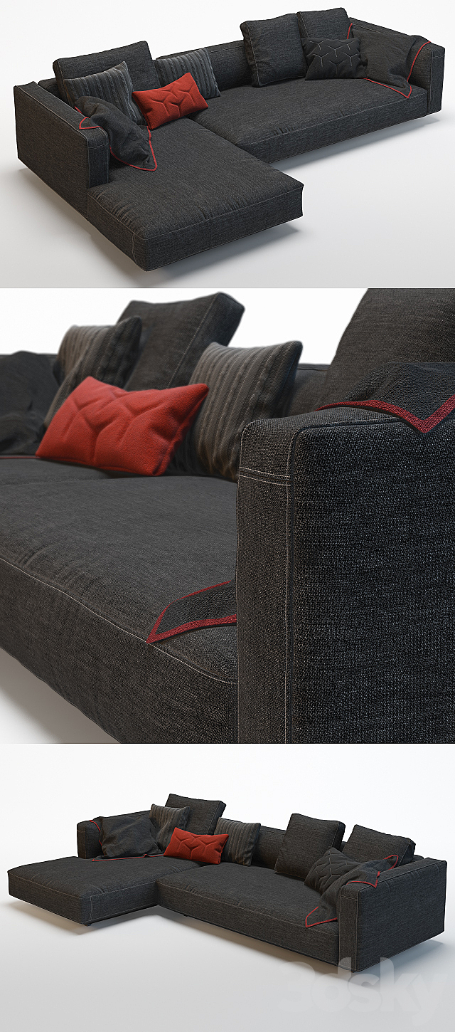 Pianoalto Sofa 3DSMax File - thumbnail 2