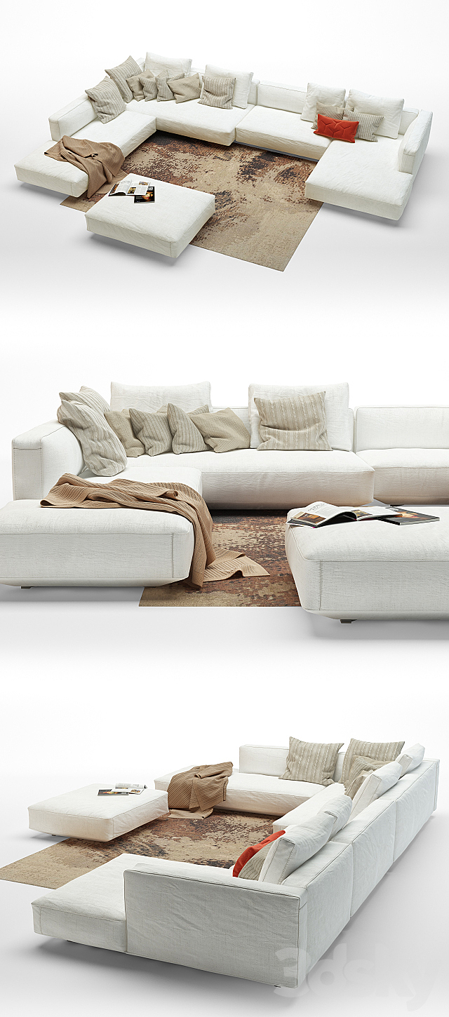 Pianoalto Sofa 3DSMax File - thumbnail 2