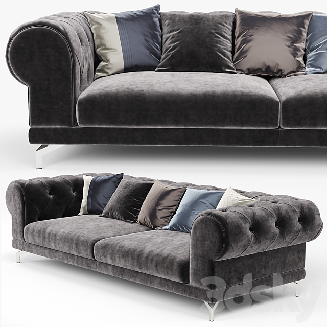 Piermaria Andre Sofa 3DSMax File - thumbnail 1