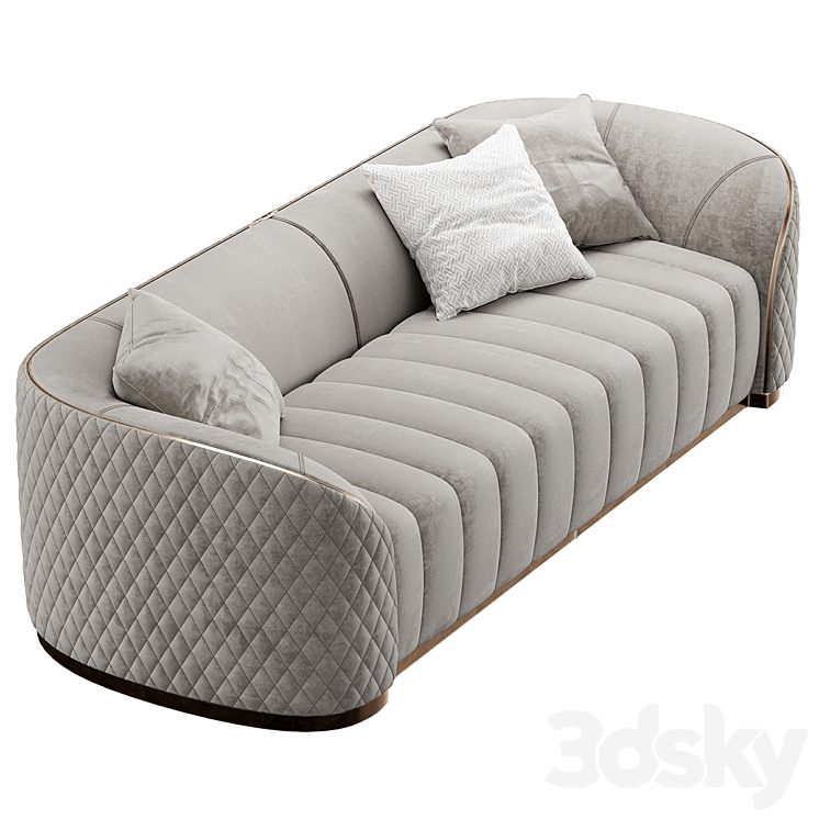 PIERRE SOFA S 3DS Max Model - thumbnail 2