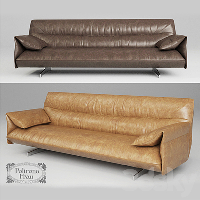 Poltrona Frau Anthon Sofa 3DSMax File - thumbnail 1