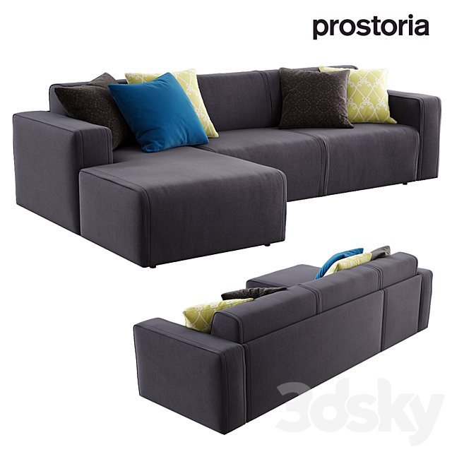 Prostoria Ltd _ Nimble (Corner sofa) 3DSMax File - thumbnail 1