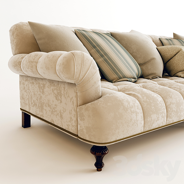 RALPH LAUREN INDIAN COVE LODGE SOFA 3DSMax File - thumbnail 2