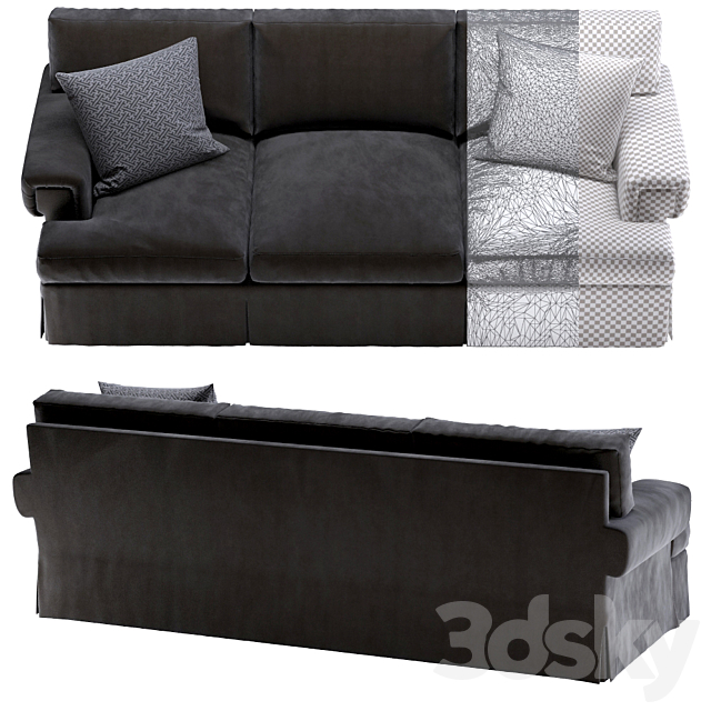 Ralph Lauren PENTHOUSE SUITE SOFA 35001-01 3DSMax File - thumbnail 3