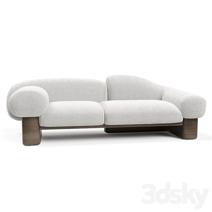 Raphael Navot The Overlay sofa 3DS Max Model - thumbnail 2