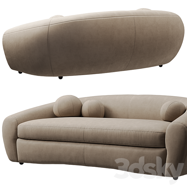 RH – Sylvain (Sofa leather) 3DSMax File - thumbnail 3