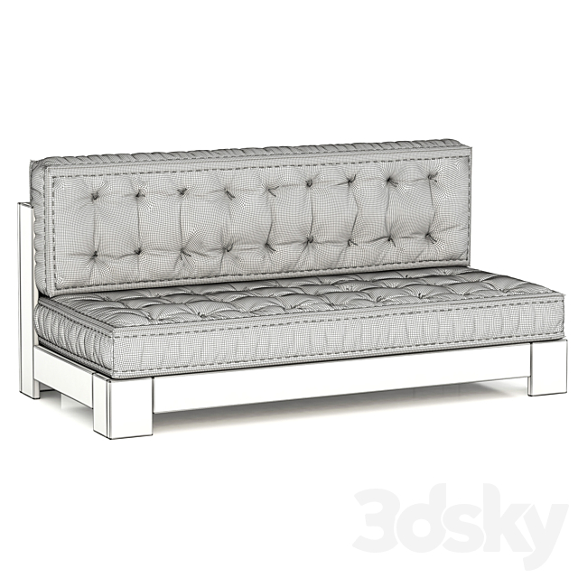 RH Teen Callum Loveseat 3DSMax File - thumbnail 3