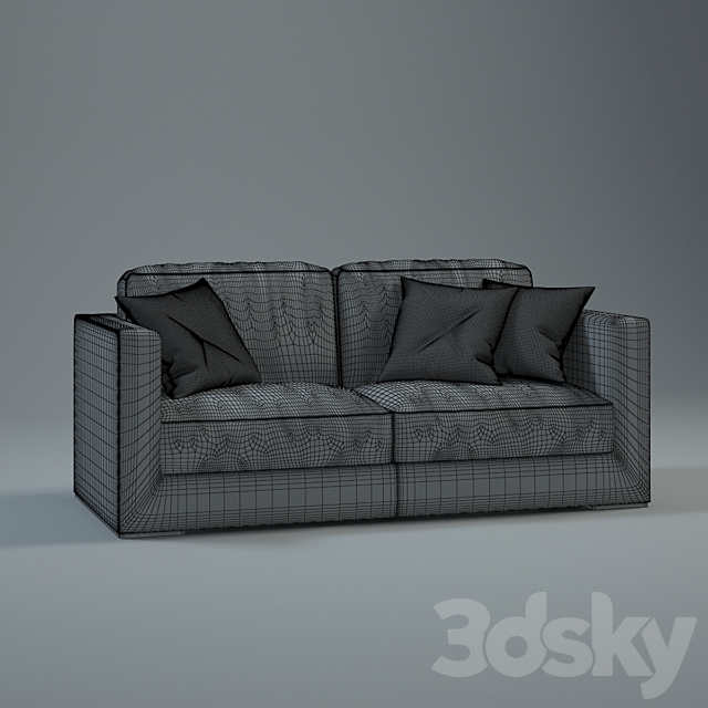 roche bobois – LONG ISLAND 2Seats 3DSMax File - thumbnail 2