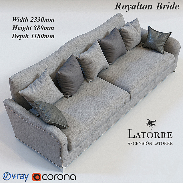 Royalton Bride 3DSMax File - thumbnail 2